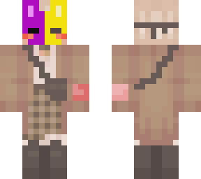 fnaf edit of rabbit mask skin thing