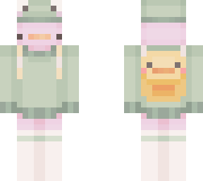 froggy duck pink