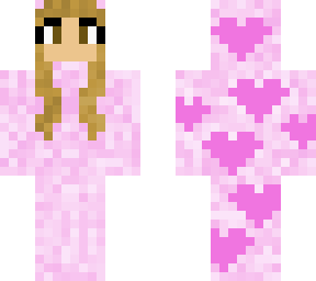 girl in pink cute onesie