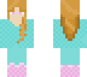 golden hair girl (wardrobe change)