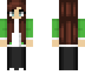 green jacket girl