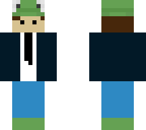me with frog hat an suit