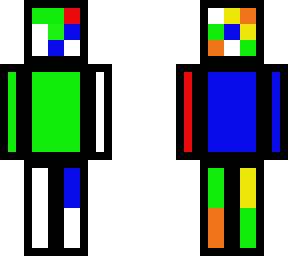 mixed rubix cube