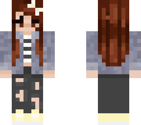 my friend riley's skin.