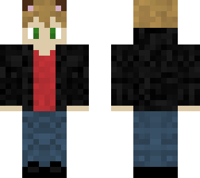 nathan's neko skin with bebeh hoodie