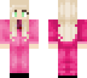 pink suit anne