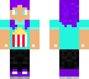 popiimyplax skin mejorada camiseta azul
