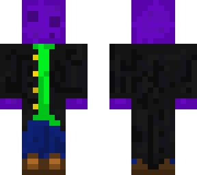 purple slime in jacket