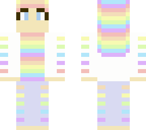 rainbow girl