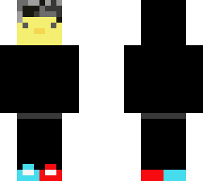 red and cyan duck