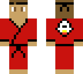 red karate gi