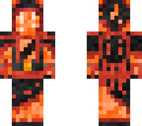 shroomlight person (crimson vers.)