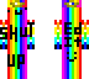 shut up rainbow boi #5