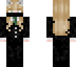 silver (suit & cat ears)