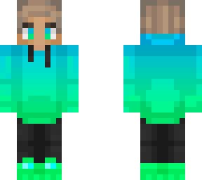 turquoise purpled