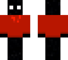 void skin with red hoodie