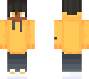 yellow hoodie