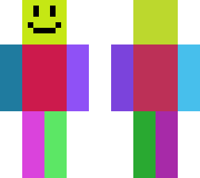 a colorful skin
