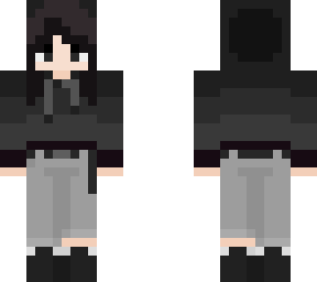 black hoodie