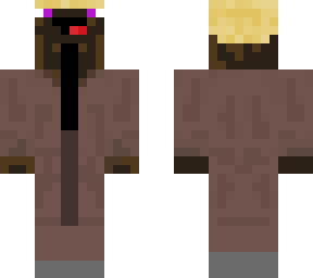 blonde and black villger