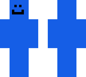 blue  man