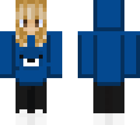 blue bear girl