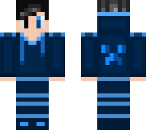 blue creeper boy skin