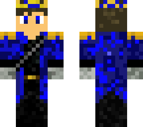 blue crown king logan
