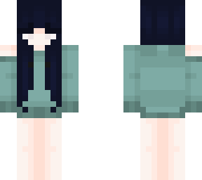 blue hair