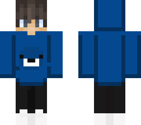 blue panda boy