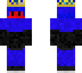 blue red skin