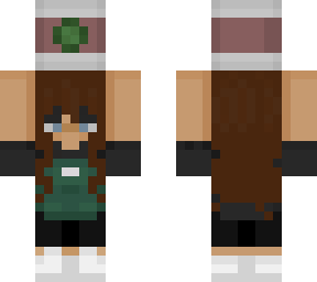 brown hair girl holding starbucks