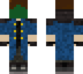 chef in blue