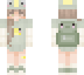 cute frog lemon girl