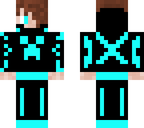cyan skin