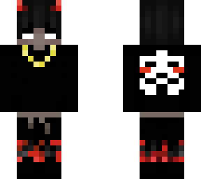 demon white eyed e-boy