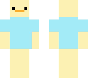 duck with short sleeve turtle neck