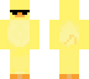 duck with sunglasses