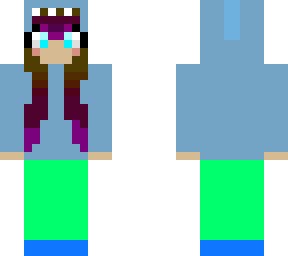 girl in shark hoodie