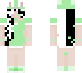 girl ranboo in a frog outfit