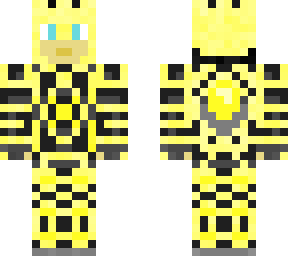 gold armor female