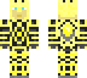 gold armor male