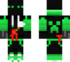 green enderman hacker after a war