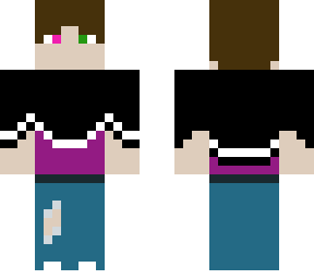 half enderman half boy