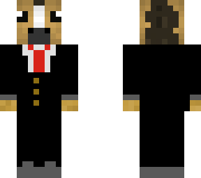 horse in a suit