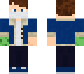 my bedrock persona skin w/ a lil slime :)