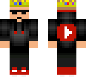 my cool minecraft king skin