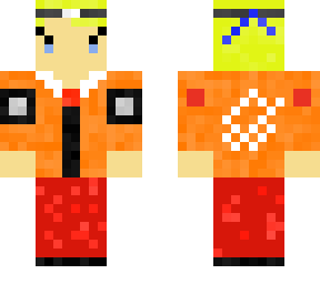 naruto upgraded skin for minecraft