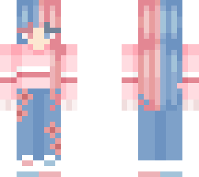 pink & blue