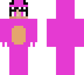 pink dino (reminds me of barney lmao)